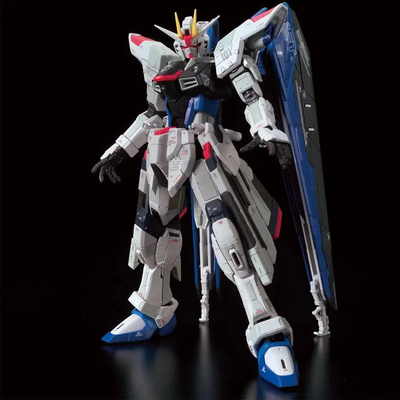 Bandai Original Genuine RG Base Limited 1/144 ZGMF-X10A Freedom Gundam Ver.GCP Anime Model Toys Action Figure Gifts Collectible