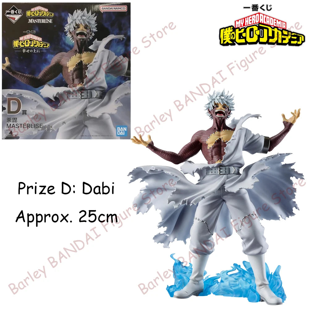 Original In Stock BANDAI Ichiban Kuji My Hero Academia Above Happiness Deku Shoto Todoroki Dabi Ochako Toga Anime Figures Toys