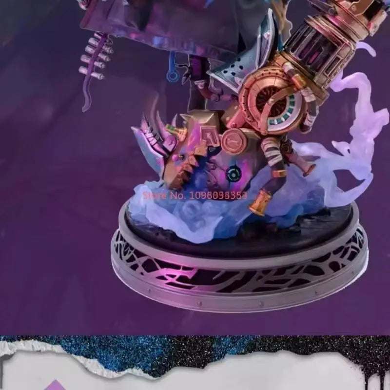 League of Legends Lol Double City War Jinx 1/7 Скулптура Аксесоари за игри Фигурки Колекционерски играчки за геймъри