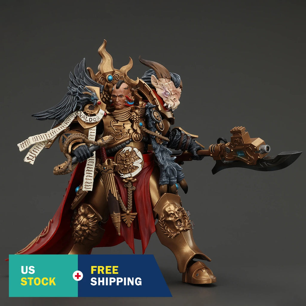 HiPlay JOYTOY Warhammer Constantin Valdor Captain-General of the Legio Custodes 1/18 Action Figures