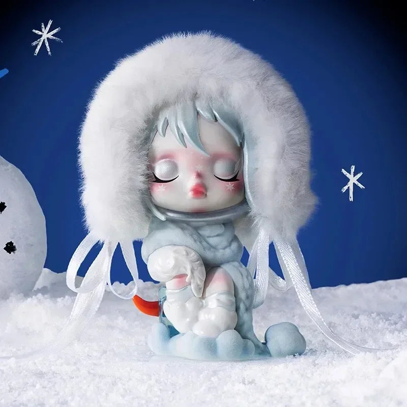 POP MART SKULLPANDA Кажи ми какво искаш серия изненада мистериозна кутия Kawaii аниме екшън фигурка сляпа кутия играчки кукли момичета подарък