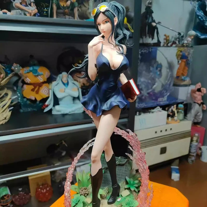 New 34cm One Piece Nico Robin Limited Edition Gk Statue Anime Action Figure Desktop Decor For Anime Collectors Gift Fans