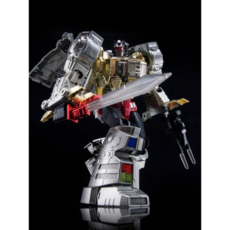 【In Stock】Transformed Toys MP-08 Enlarged Version Metallic KO Version Steel Cable Moving Humanoid Toy 29cm Gift