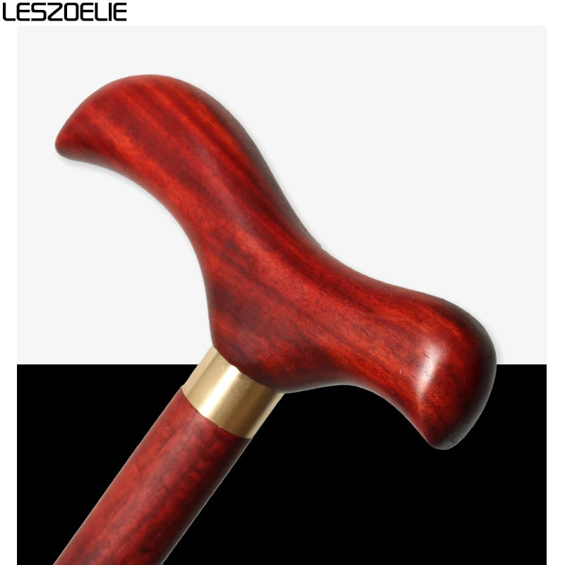 Luxury Red And Black Bird Shaped Handle African Wooden Walking Stick Men And Women Fashionable Canes Elegant Man Walking Sticks
