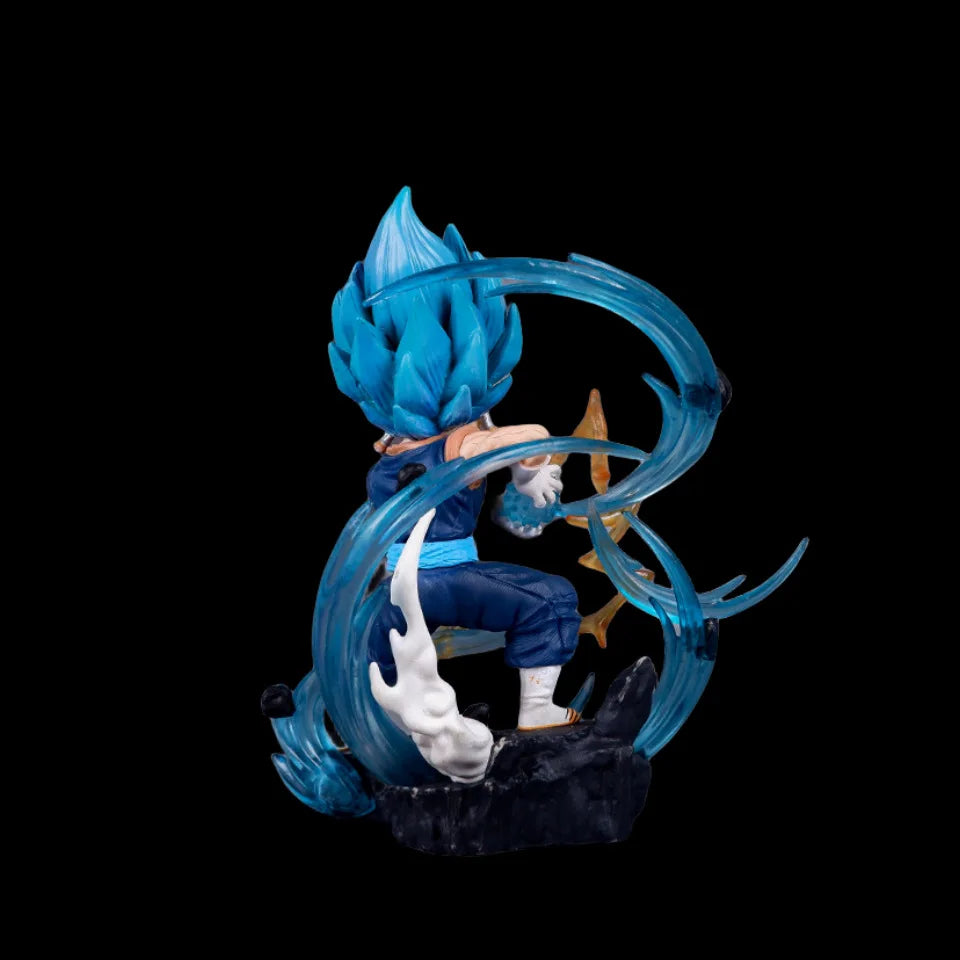 Q-Version Dragon Ball Z Vegeta Figur Vegetto Figur 11CM PVC Actionfiguren Sammlung Modell Spielzeug
