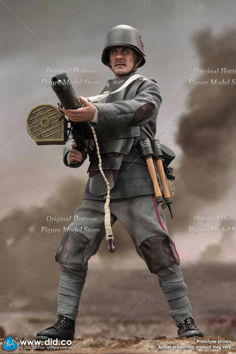 In Stock DID D11015 1/6 Scale Male Soldier Arthur MG08 Machine Gunner Full Set 12-inches Action Figure Model Doll Gifts