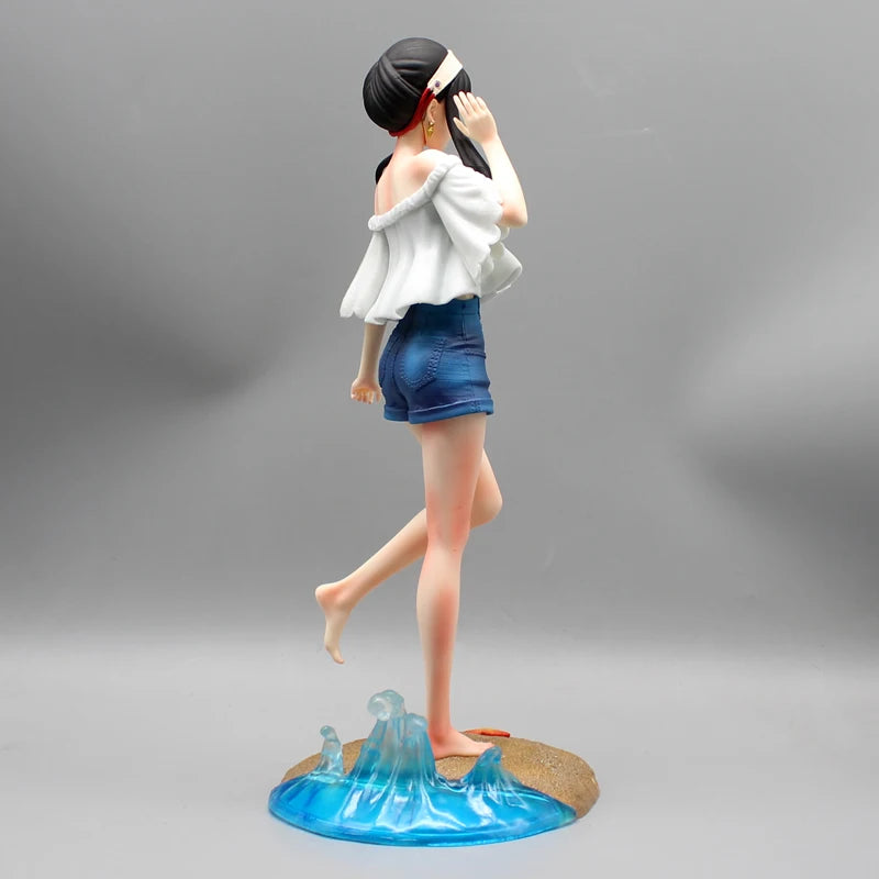 31 cm Spy×Family Yor Forger Sommerfest Anime Actionfigur Modell Gk Statue Sammlung Schreibtischdekoration Ornament Spielzeug Geschenke