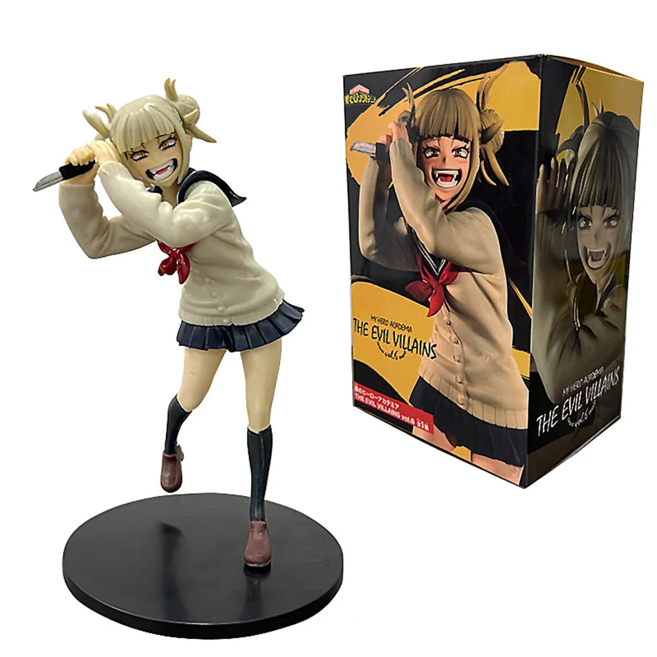 New My Hero Academia Anime Figure Toga Himiko Pvc Large Action Figures Anime Character Gift Collection Series