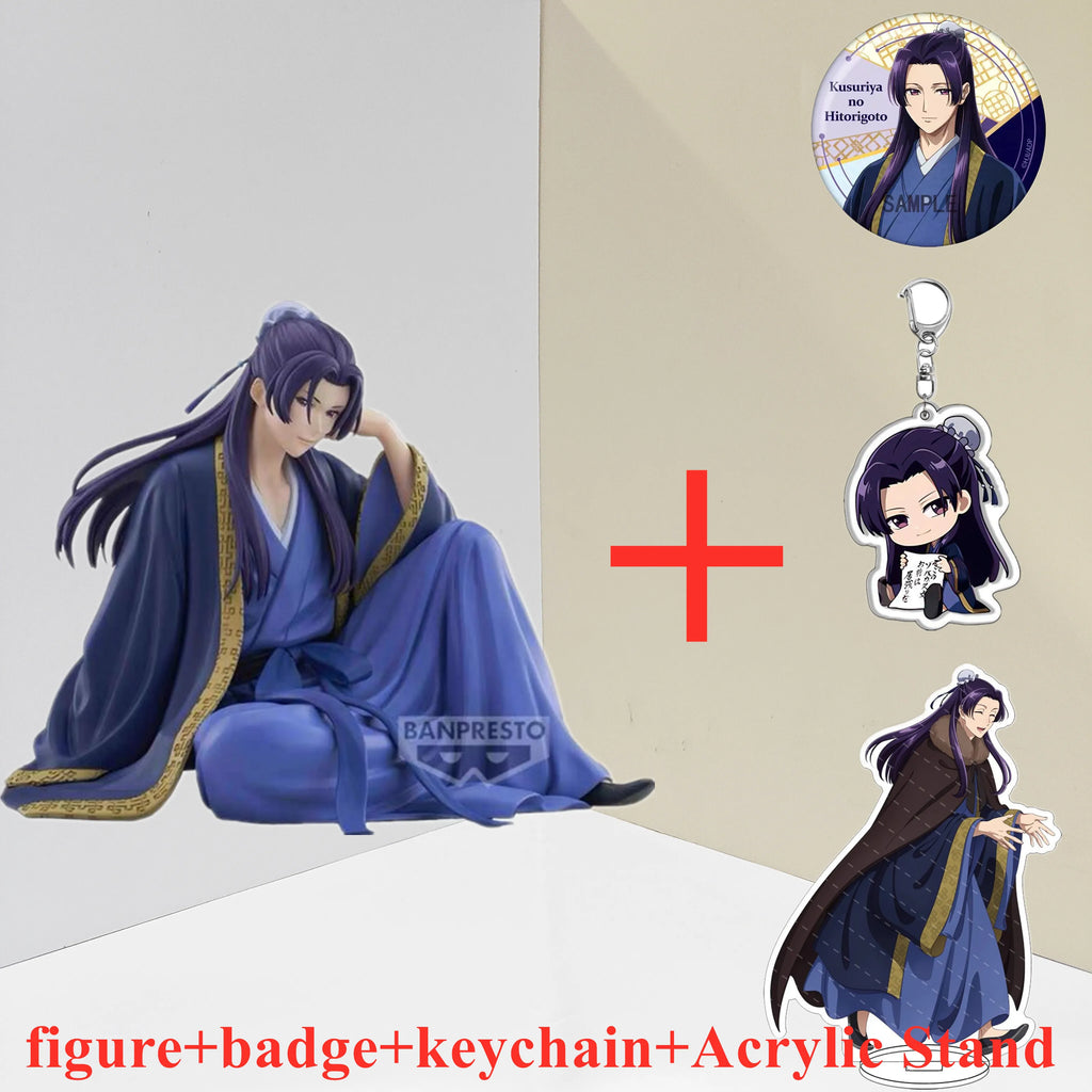 Bandai BANPRESTO The Apothecary Diaries Anime Jinshi Break Time Collection PVC Action Figures Kusuriya no Hitorigoto Figurine