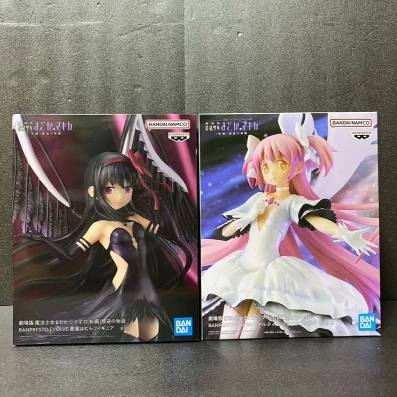 В наличност BANDAI BANPRESTO EVOLVE Puella Magi Madoka Magica The Rebellion Akemi Homura Kaname Action Figure Toy Anime WY