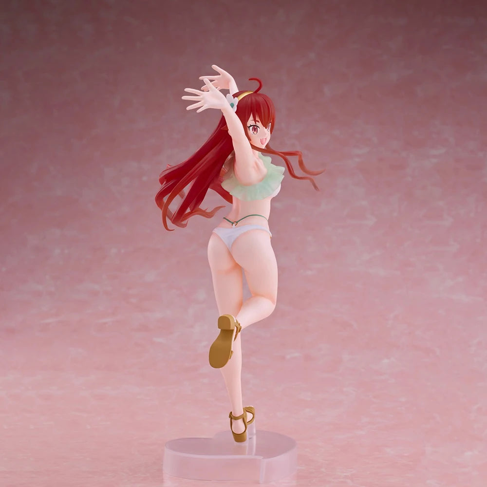Оригинален TAITO Ravitier Eris Boreas Greyrat Swimsuit Styling Ver. Mushoku Tensei: Joblessed Reincarnation 20Cm Аниме PVC Модел Играчка