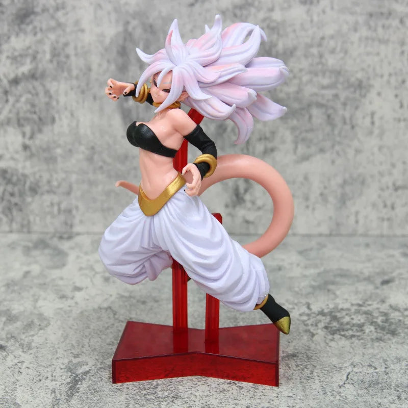 21 см аниме фигурка Dragon Ball Android 21 стояща бойна поза PVC екшън фигурка колекция модели играчки подаръци