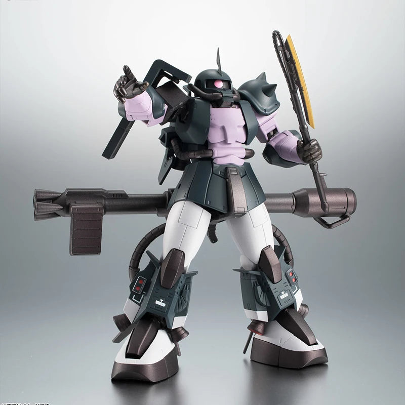 Officially Licensed  BANDAI Original GUNDAM ROBOT Series ZAKU II HIGH MOBILITY TYPE The Robot Spirits Figure