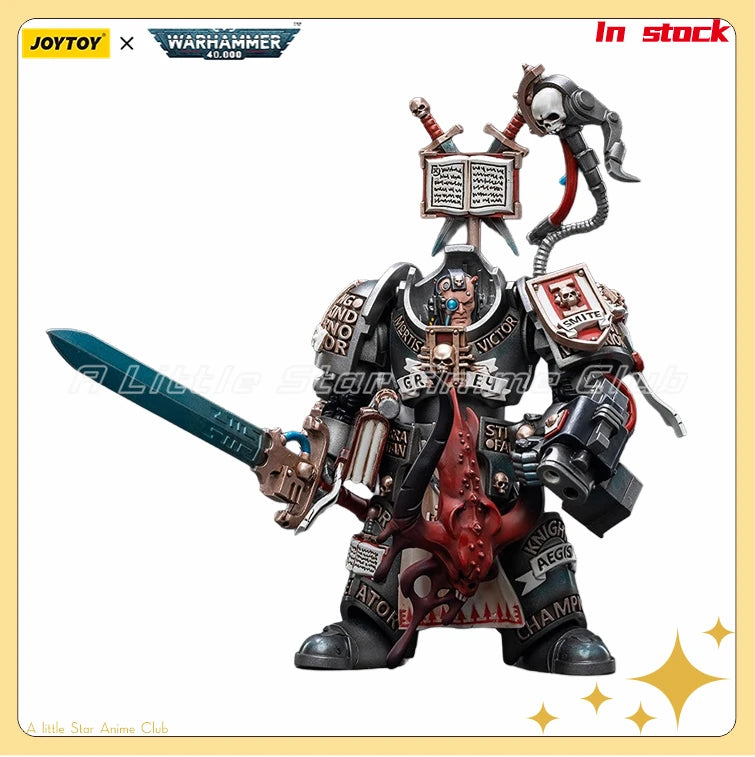 In Stock Original JOYTOY 1/18 Action Fique Warhammer 40000 Grey Knights Terminator Incanus Neodan Model Toy