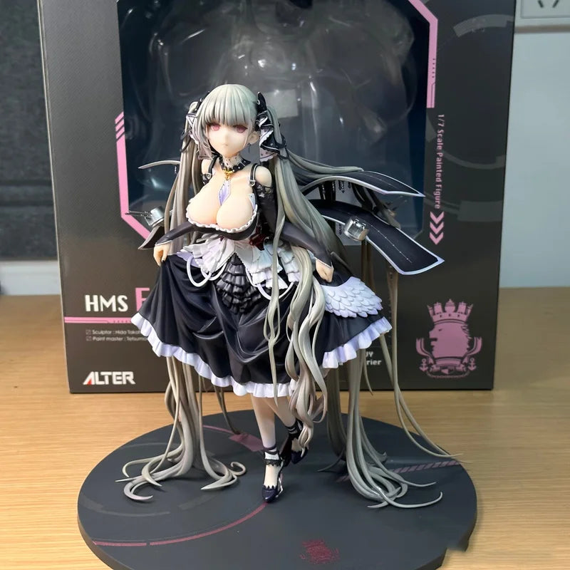 Azur Lane Formidable Maid Image Pvc Action Figure Anime Game Peripheral Figurine Collectible Model Desktop Ornament Holiday Gift