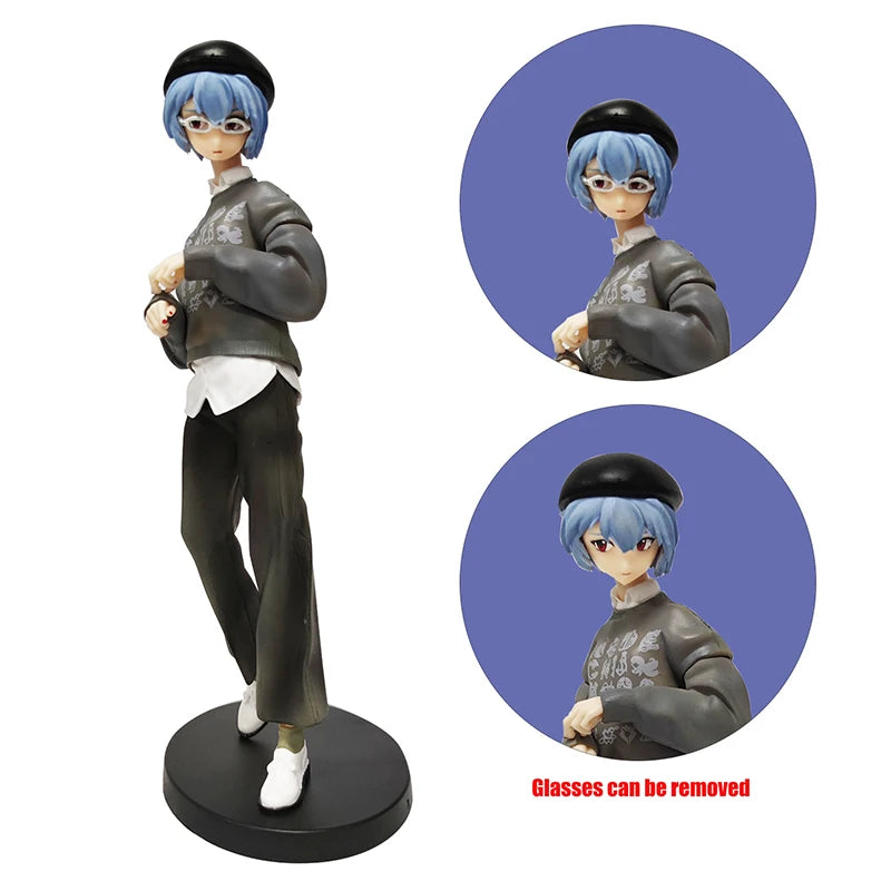 Anime Neon Genesis Evangelion Figur EVA Asuka Langley Soryu Rei Ayanami Actionfiguren 22cm Sammlung Figur Modell Spielzeug Geschenk