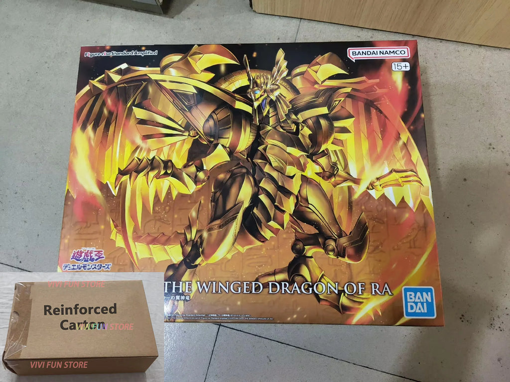In Stock Original BANDAI FRS EGYPTIAN GOD SLIFER THE SKY DRAGON The Winged Dragon of Ra Assemble Model Toy FIGURE-RISE Yu-Gi-Oh!
