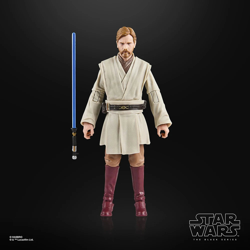 [In-Stock] Hasbro Star Wars The Black Series Anakin Skywalker & Obi-Wan Kenobi 15cm Collectible Action Anime Figure Model Toys