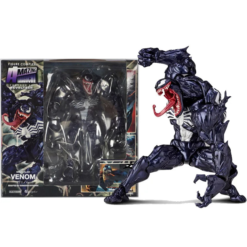 Venom Amazing Yamaguchi Legends екшън фигурка съвместна подвижна статуя с промяна на лицето модел колекционерска детска играчка подарък