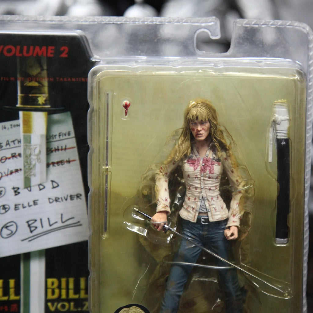 Neca Kill Bill Female Lead Uma Thurman Battle Damage New Movable Doll Action Figure Model Toy Collection Ornament Gifts