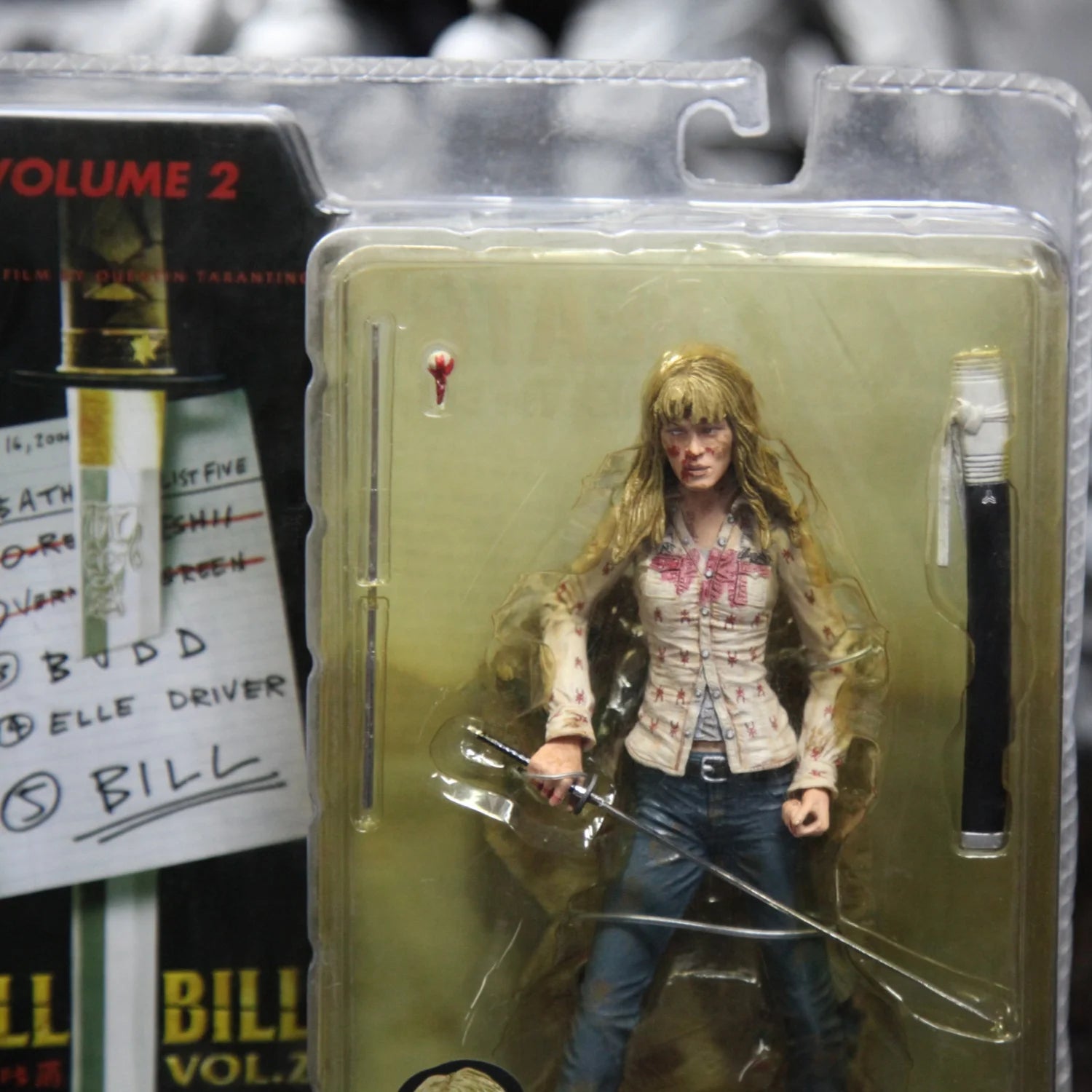 Neca Kill Bill Female Lead Uma Thurman Battle Damage New Movable Doll Action Figure Model Toy Collection Ornament Gifts