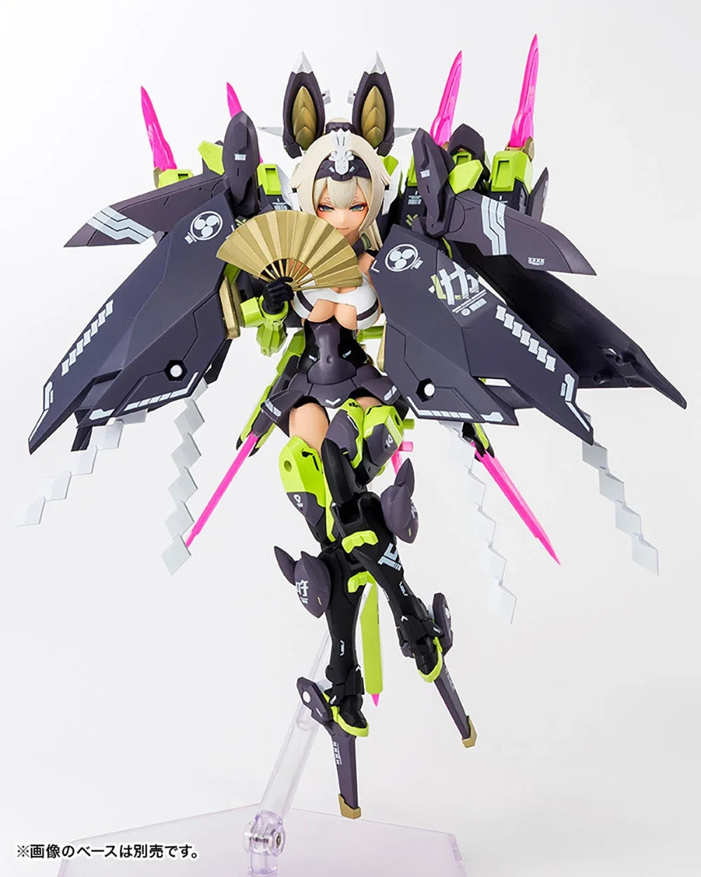 Kotobukiya  KP590 Megami Device ASRA Tamamonomae Black Nine Tails Mobile Suit Girl Anime Figure Original Genuine