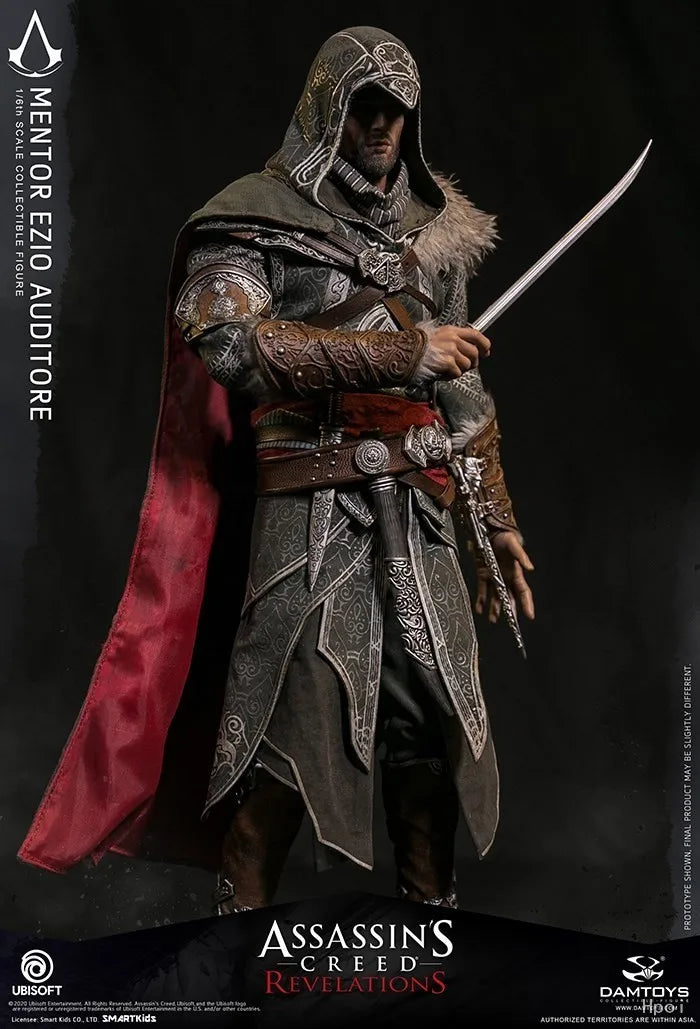 【MT】Original DAMTOYS DMS014 Assassin's Creed: Revelations Ezio Auditore Da Firenze 1/6 Scale Action Figure Toy Model