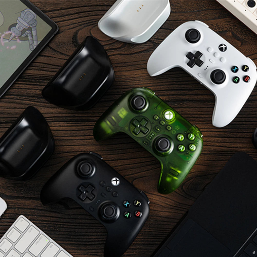 8Bitdo Ultimate 3-mode Hall Effect Joysticks/Hall Trigger Controller with Charging Dock, Wired for Xbox Series X|S, Xbox One,
