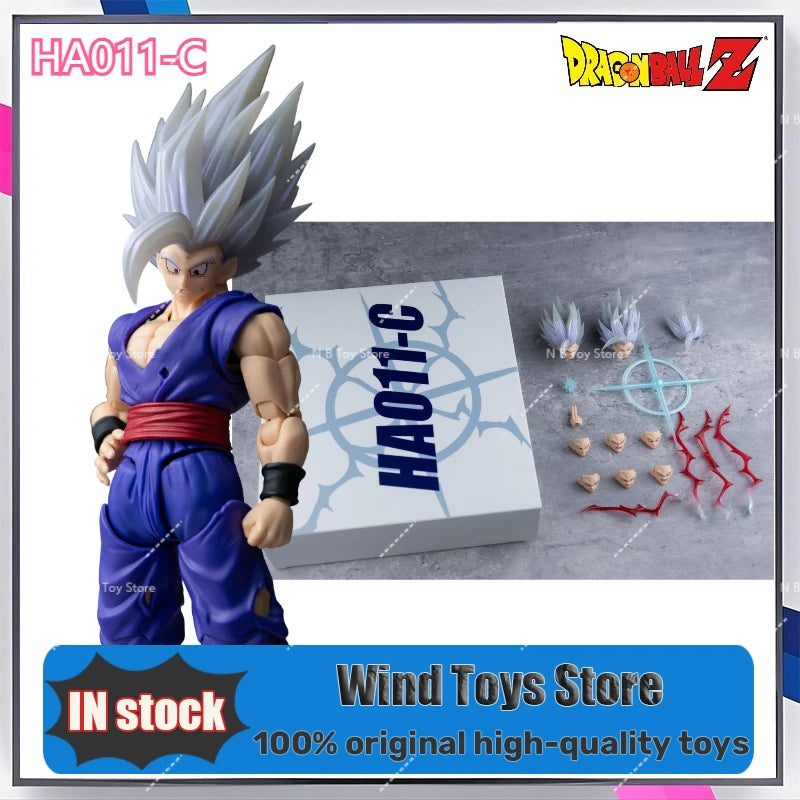24-hour Shipping Original HA HM AIR Studio Dragon Ball HA011 A B C Beast Gohan Adapt To Gohan 1/12 Action Figure Collect Gifts