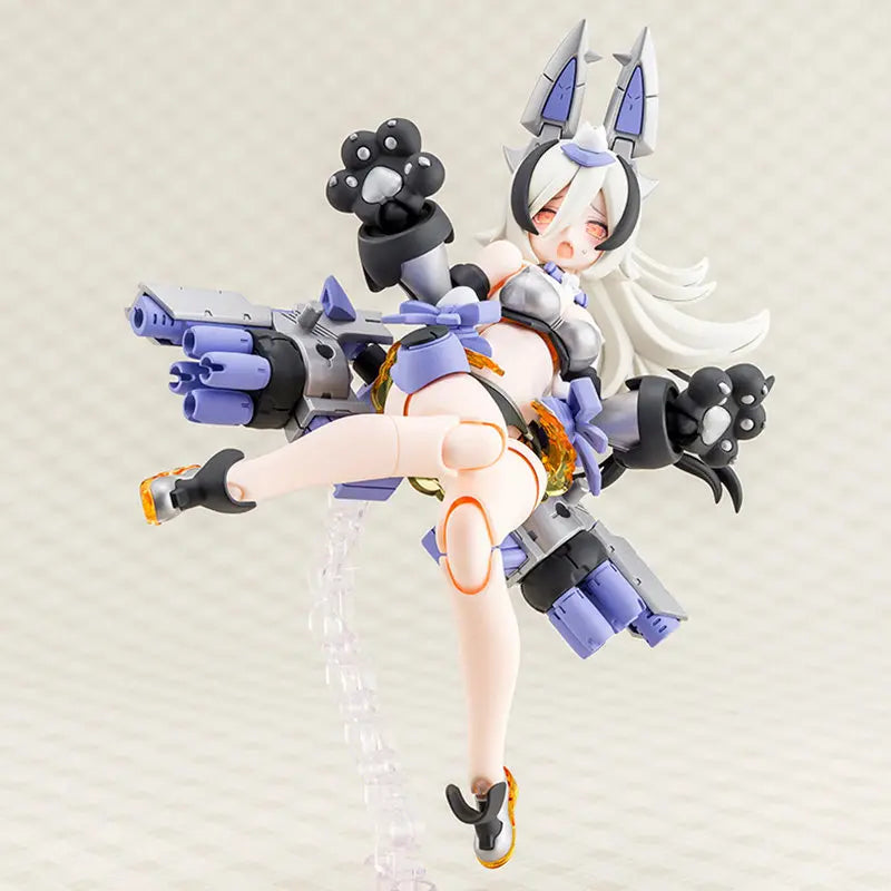 Kotobukiya KP850 Megami Device Puni Mofu Gin Lang Assembled Model Toys Genuine Action Figure Anime Collectible Toy 16CM