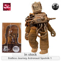 DAMTOYS 1\12 Coal Factory Black Dog Series Quiet Sir\Endless Journey Astronaut Sputnik 1 Action Figure Model Toys Movable Model