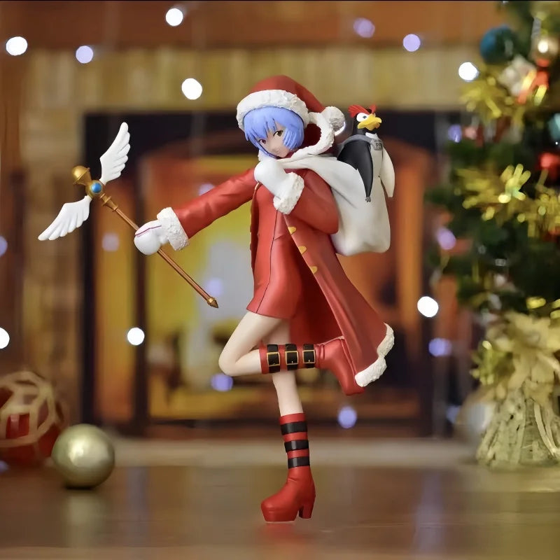 Sega In Stock Original Box Garage Kit Model Neon Genesis Evangelion Ayanami Rei Anime Characters Collectible Original Statue