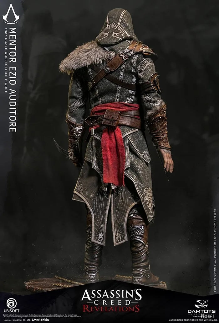 【MT】Original DAMTOYS DMS014 Assassin's Creed: Revelations Ezio Auditore Da Firenze 1/6 Scale Action Figure Toy Model