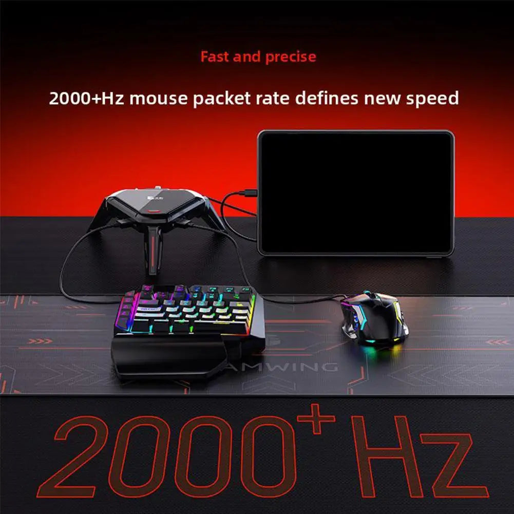 For GAMWING Scorpion Demon 2Pro Keyboard Mouse Converter 2000+Hz Mouse Package Speed Mobile Game PUBG Throne Peripheral Artifact