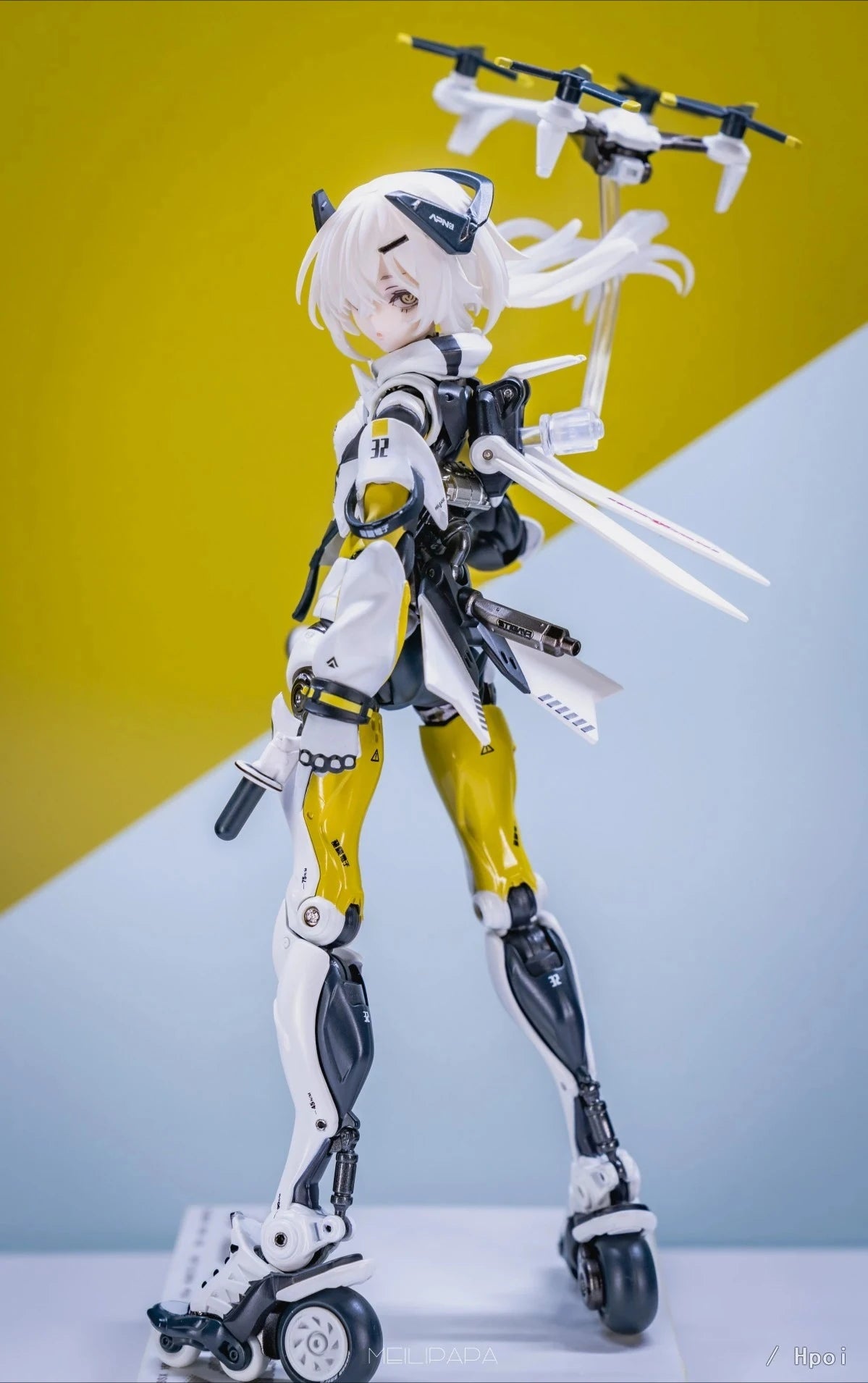 Original Sentinel Motored Cyborg Runner SSX_155ar KINETIC ASH 175mm PVC Collectible Action Figure