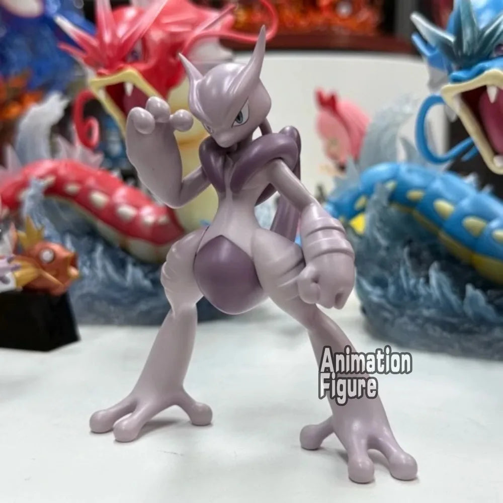 7.5-12cm Anime Pokemon Figure Mega Mewtwo Action Figures Pvc Collection Model Toys for Children Gifts