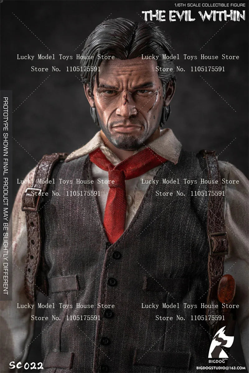 BIGDOG STUDIO SC022 1/6 Scale The Evil Within Man Cloth Action Figure SC013 Hostel 12" Full Set Soldier Model Toys Collection