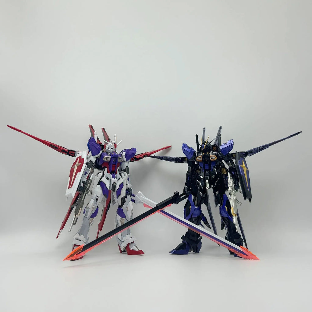 1/100 MG Force Impulse Eagle EG-01A ZGMF-X56S/α Action Figure Assembly Model Kits Alloy Skeleton Plastic Robot Collection Toys