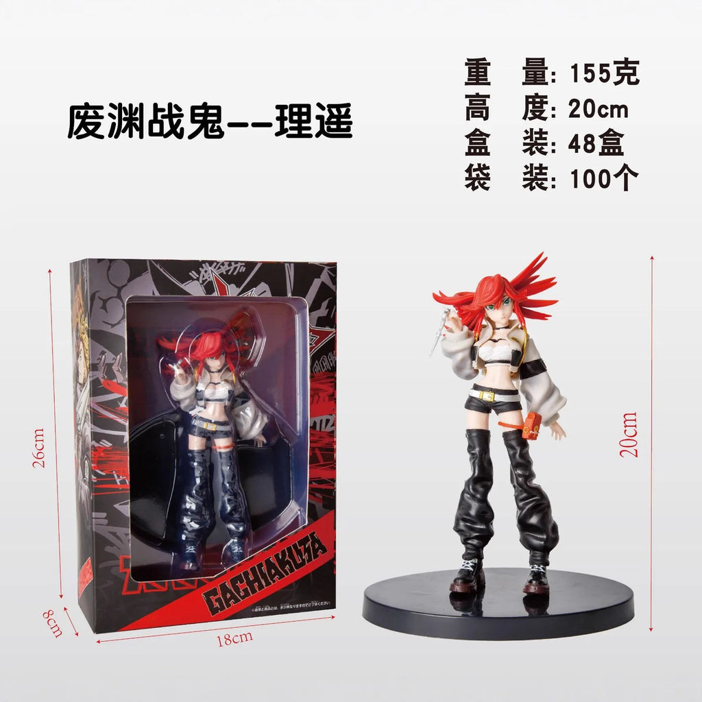 Limited Edition Anime Waste Abyss War Ghost PVC Ludley Yao Engi Action Figure Model Statue Gift