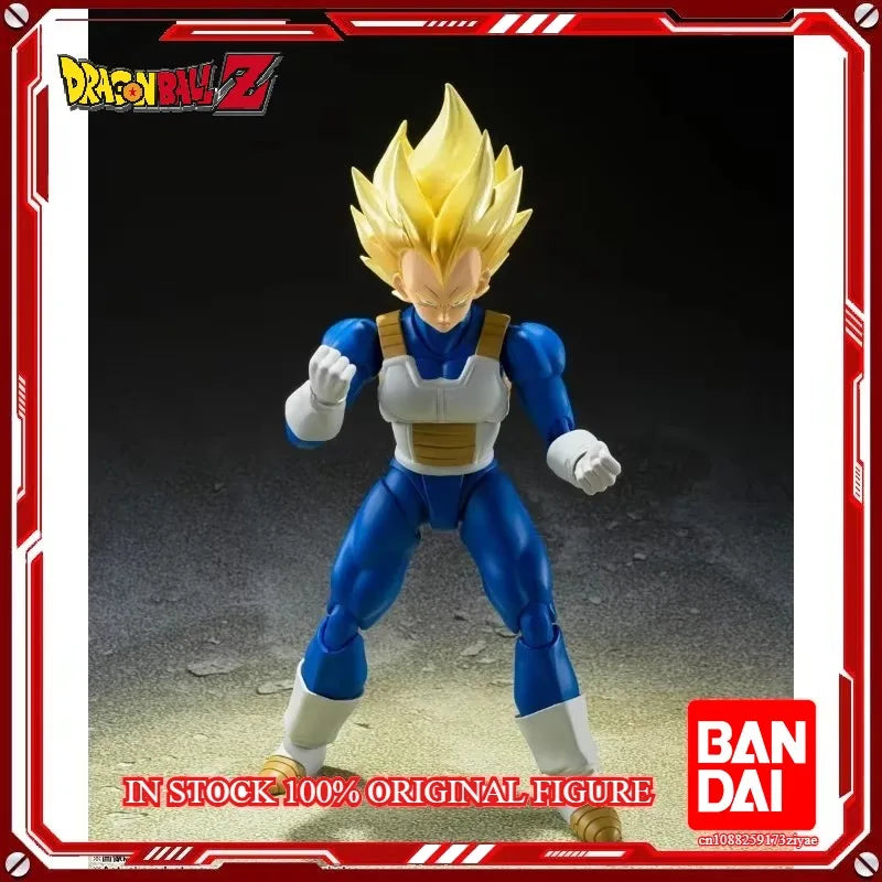 In Stock 100% Original BANDAI SPIRITS S.H.Figuarts Vegeta AWAKENED SUPER SAIYAN BLOOD  Anime Figure Model Action Toys Gifts