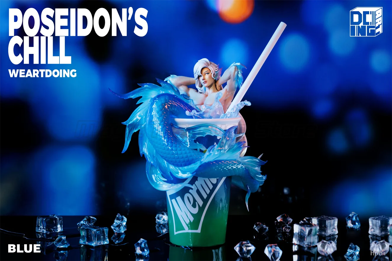 【MT】Original WeArtDoing Poseidon's Chill-Red Blue 2PCS Figure Toy Model Collection