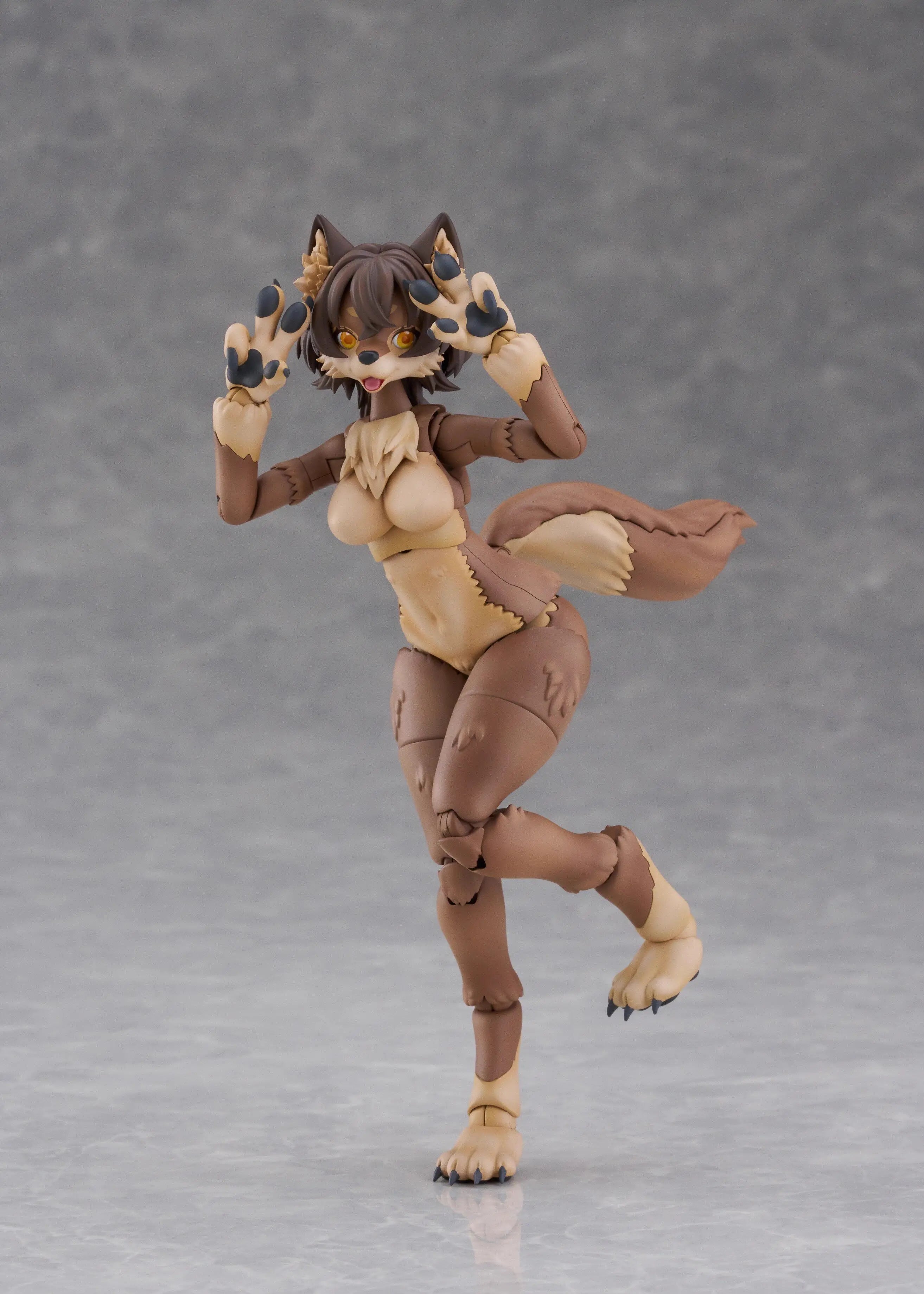 TYCTOYS In Stock Original Qingdao Society Kemopla KP-01 02R KA-01 Khao Manee Japanese Wolf Glue-free Action Figure Model Toys