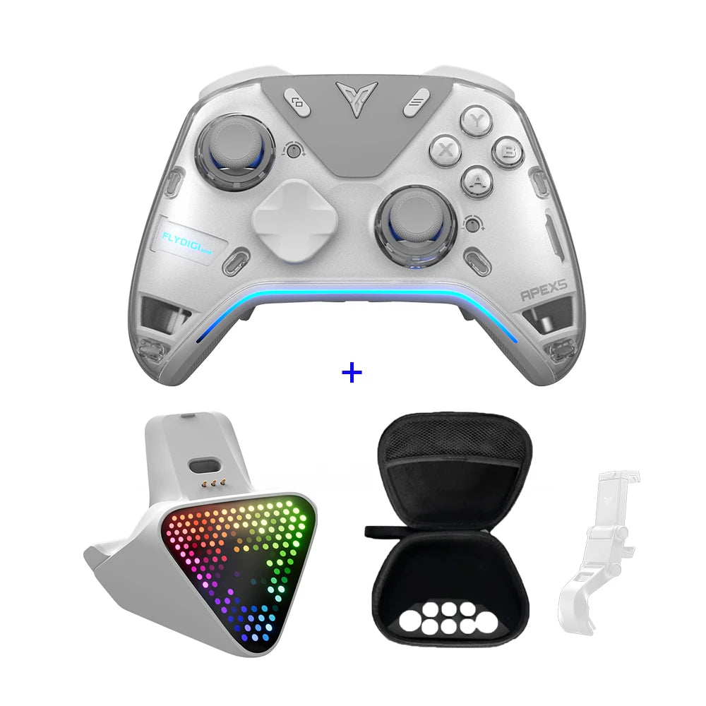 Flydigi APEX5  Elite Wireless Bluetooth Gaming Controllers Power Feedback gamepad For PC/Switch/Andriod/iOS