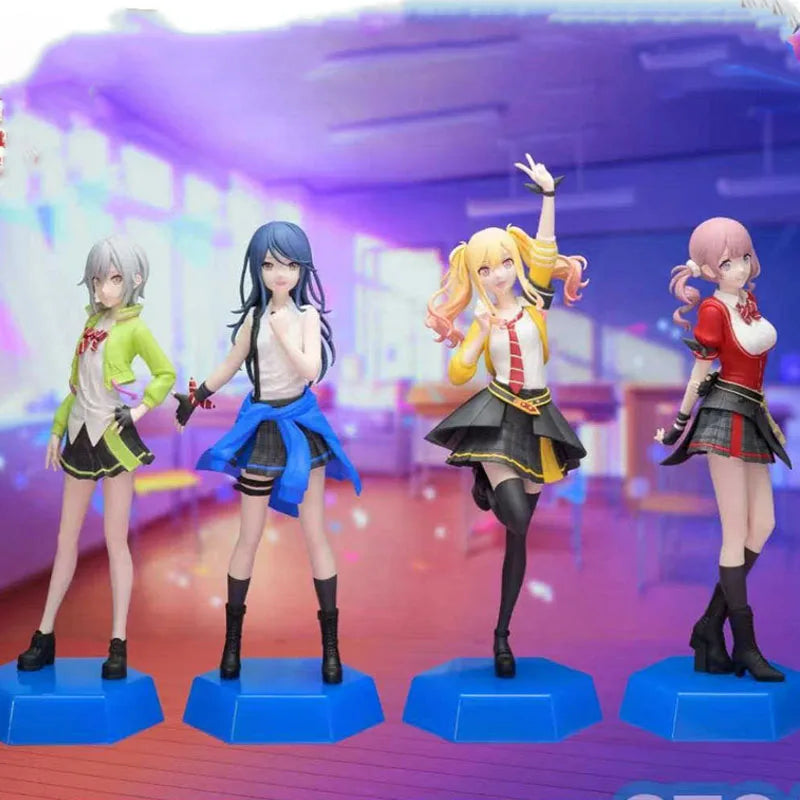 Project SEKAI Hatsunseikus Anime Figurine Hoshino Ichika Tenma Saki Hinomori Shizuku Collectible Toy  Anime Desktop Decor
