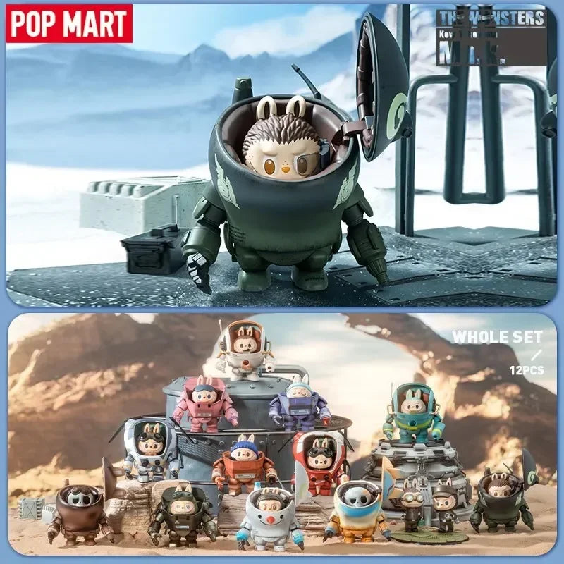 POP MART Labubu The Monsters x Kow Yokoyama Ma.K. Serie Blind Box Spielzeug Guess Bag Mystery Box Actionfigur Überraschung Niedlich