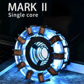 Нова разпродажба: Man Mk1 и Mk2 Arc Reactors Фигурки на Тони Старк от Armor Heart of Mark с LED светлини 1:1 играчка с лампа за гръд, edc