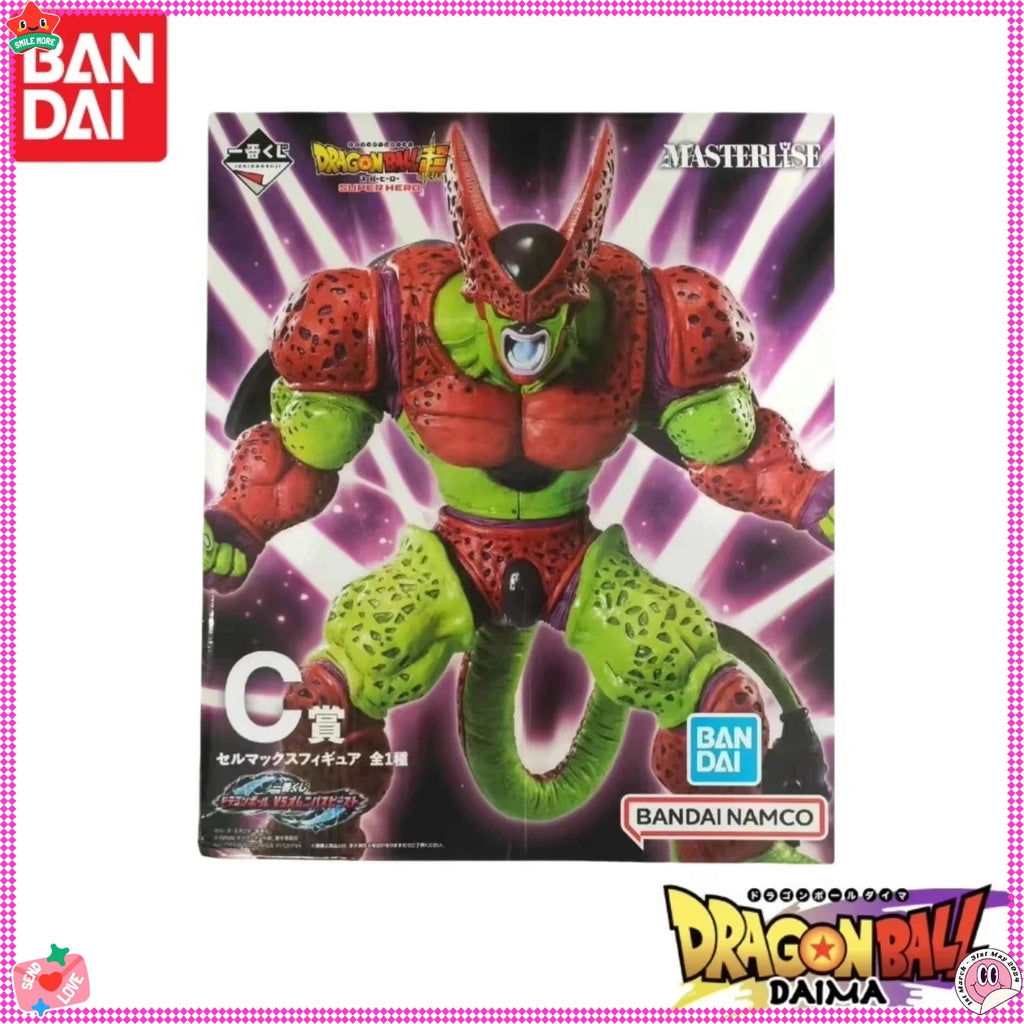 In Stock 100% Original Bandai Dragon Ball Ichiban Kuji Fate Showdown C Prize Extreme Cell Action Figure Toy