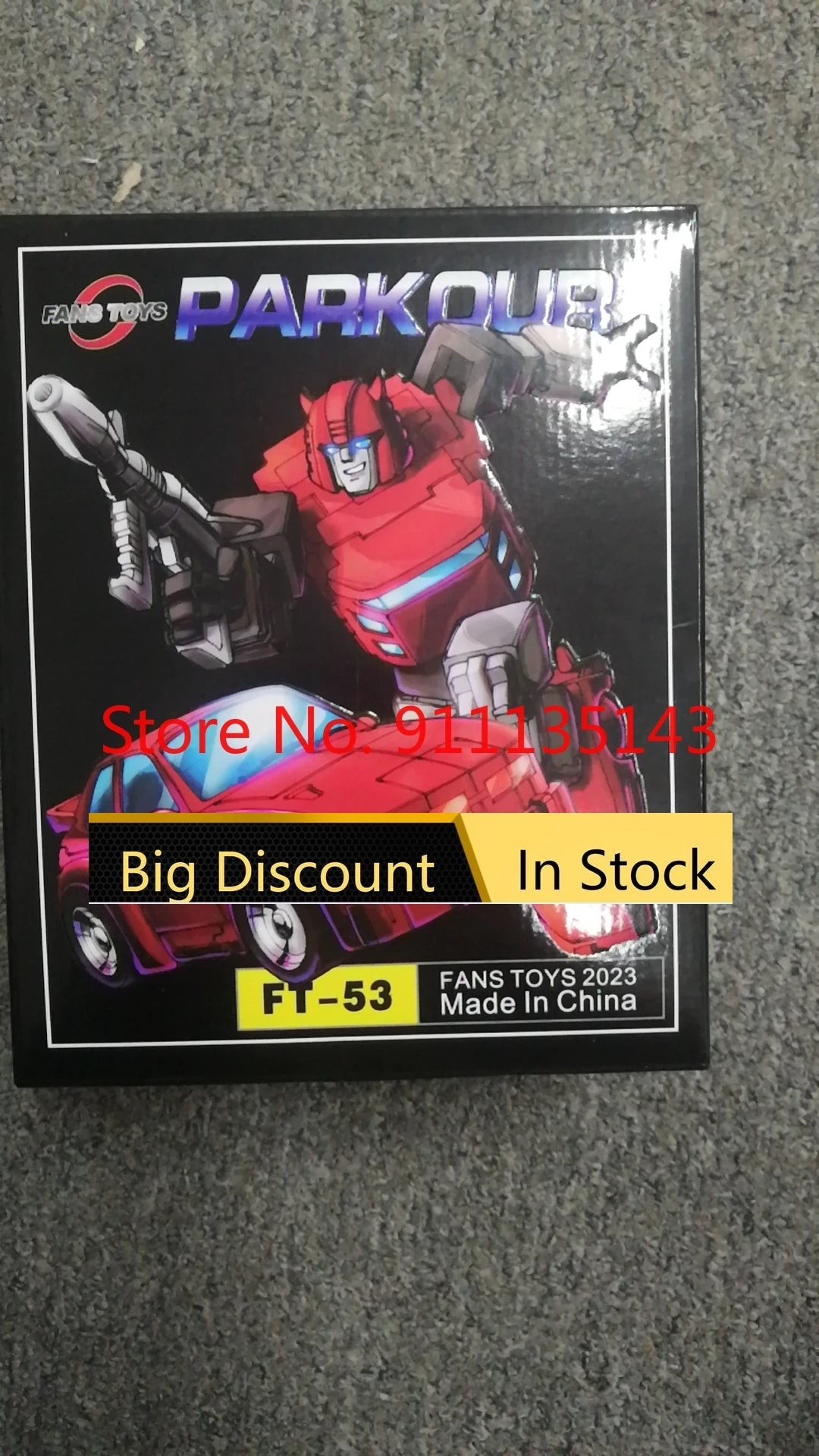 FansToys FT-53 ft53 Parkour Cliffjumper Fans toys In Stock