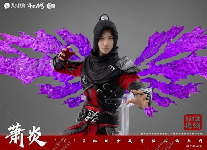 In Stock Cosmic Creations CC9114 1/12 Scale Fantasy Novels The Sky Xiao Yan  6Inch Action Figure Model Toys for Collection