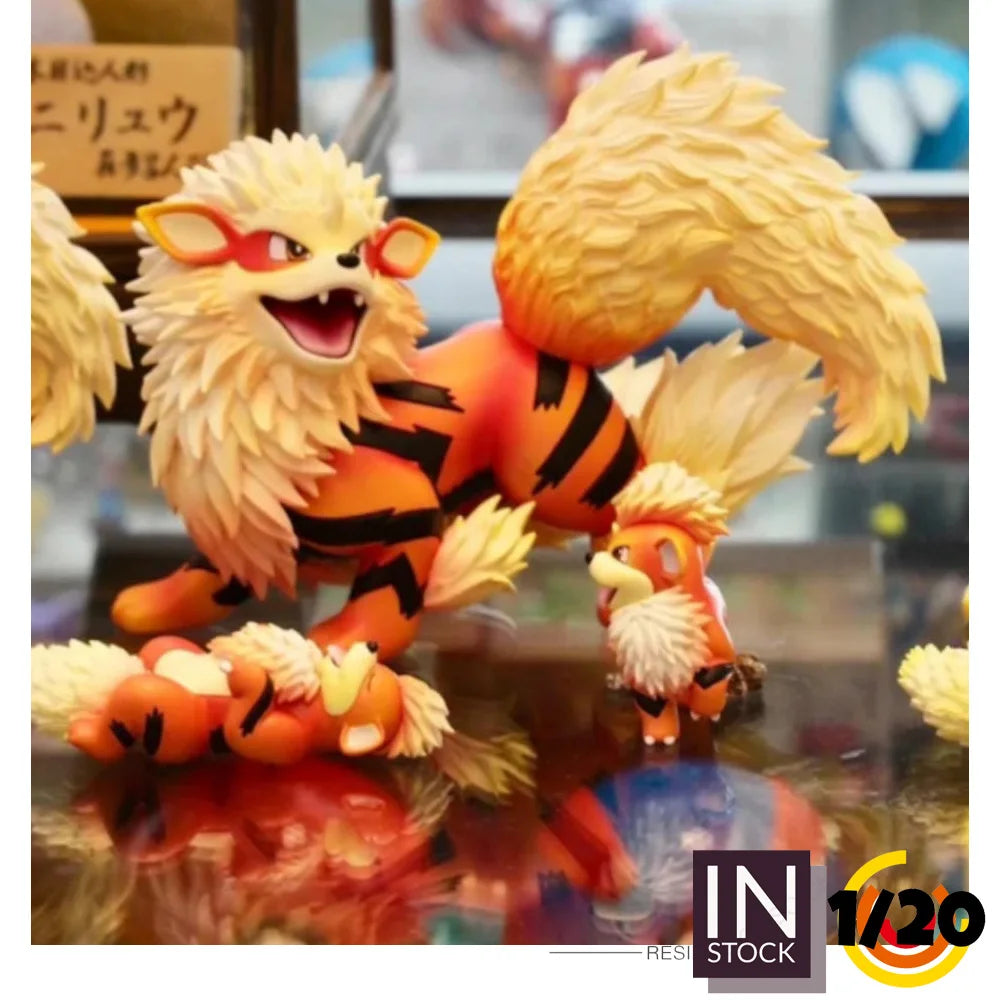 [IN STOCK] 1/20 Scale World Figure [WG STUDIO] - Growlithe & Arcanine